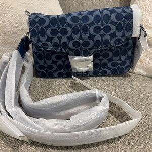 Coach Soft Tabby in Signature Denim
